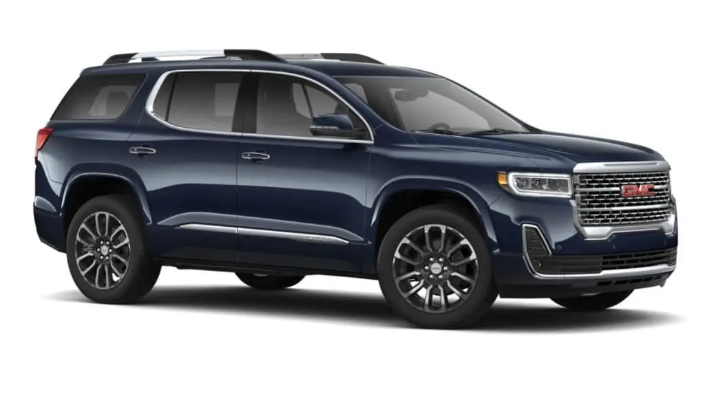 2022 Gmc Acadia Color Options 