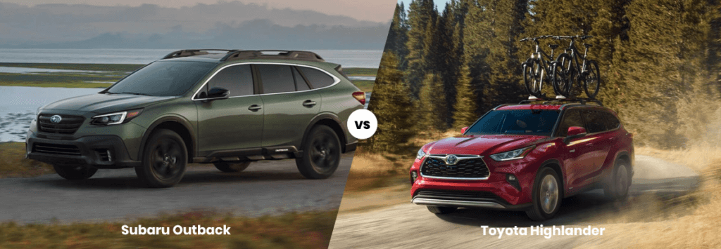 2021 Subaru Outback Vs Toyota Highlander Morrie s Auto Group