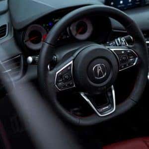 interior of the 2021 Acura TLX available at Acura Pickering