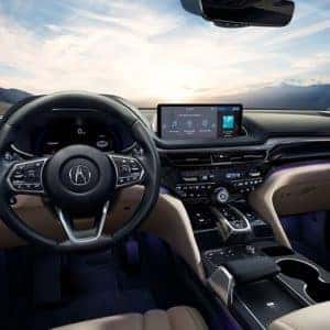 2022 Acura MDX Beige Interior - Acura Pickering