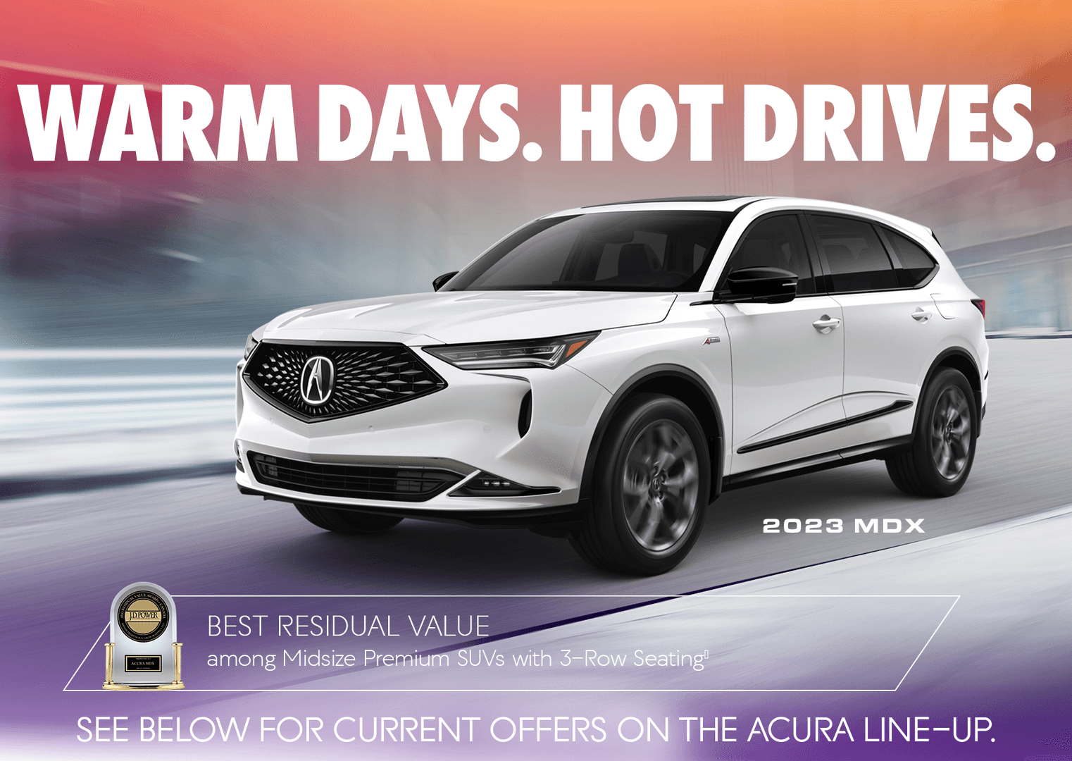 1748x1240 Warm Days. Hot Drives. - Mar 2023