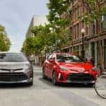 The New Toyota Corolla has pedestrian detection via Toyota Safety Sense- Andrew Toyota, Milwaukee, WI