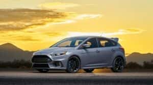 2016 ford focus at sunset