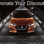 Donate Your Discount at Berman Nissan of Chicago