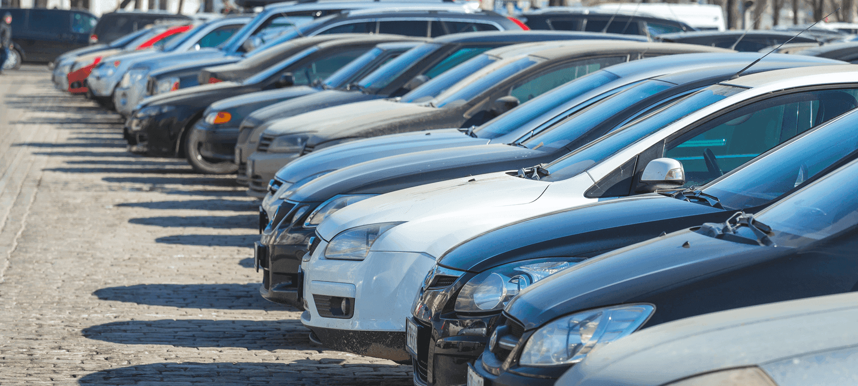Row of used vehicles at Used Car Dealer near Prospect CT