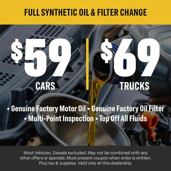 Full Synthetic Oil &amp; Filter Change
