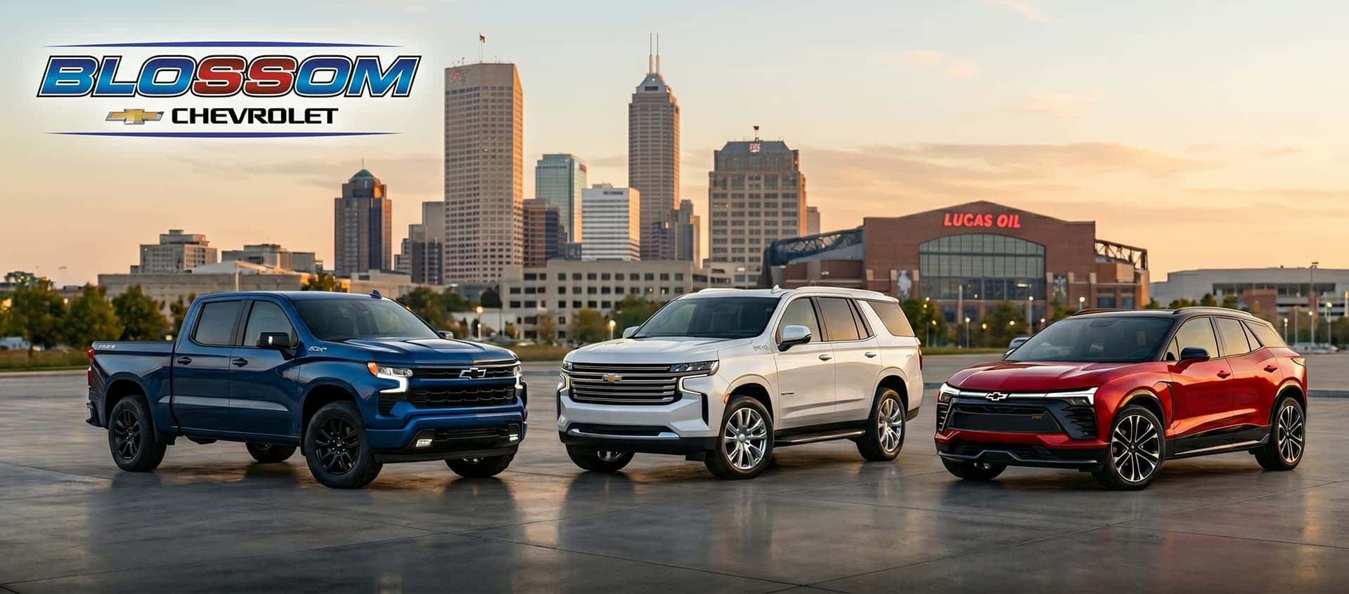 Blossom Chevrolet Showroom - Premier Chevy Dealer in Indianapolis