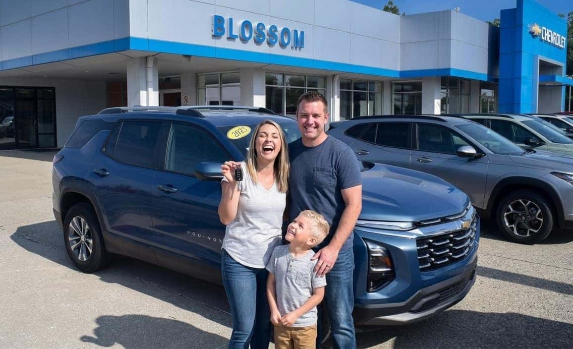 Central Indiana car buyers approved for a bankruptcy auto financing program at Blossom Chevrolet