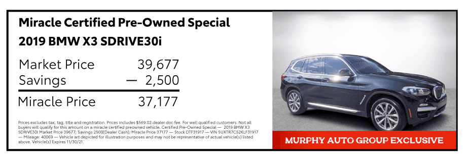 Certified Pre-owned Special