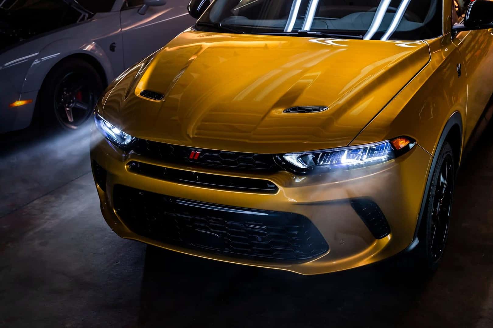 Dodge Hornet Hood Detail