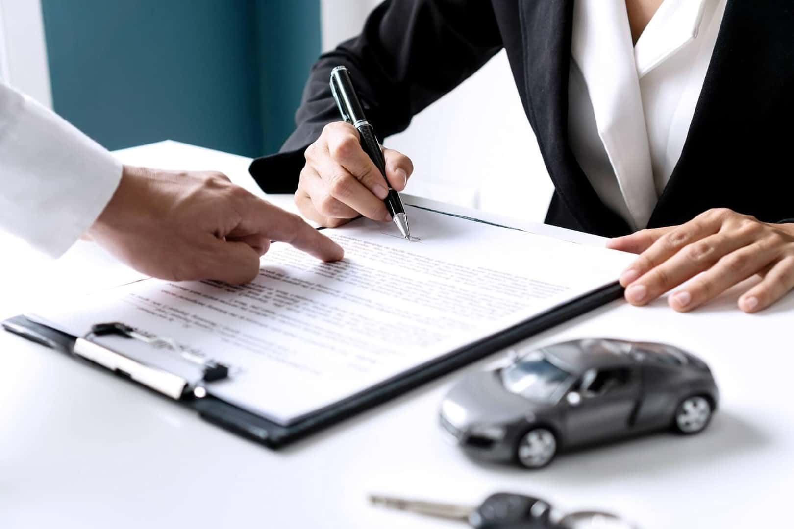 Lease paperwork