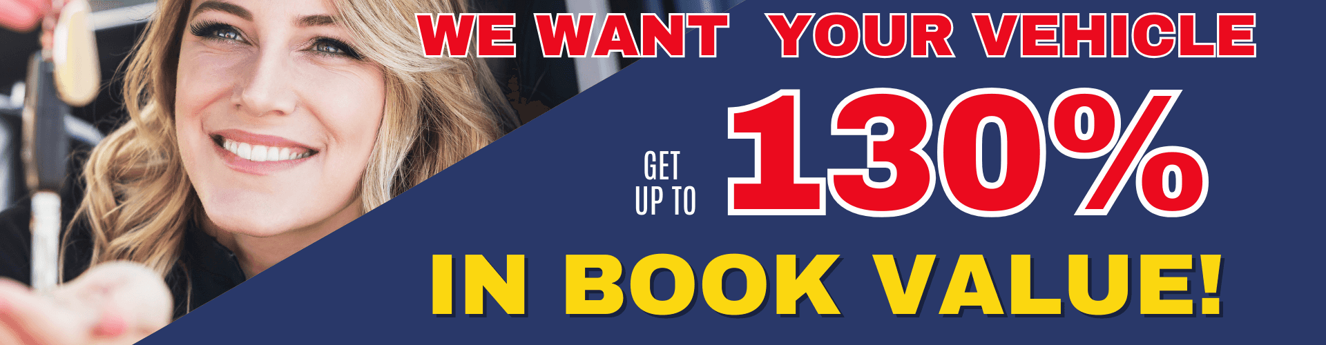 Get up to 130% in book value