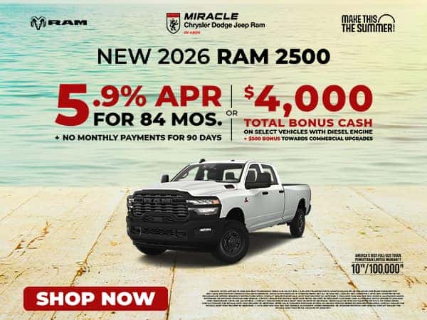 2026 New RAM 2500