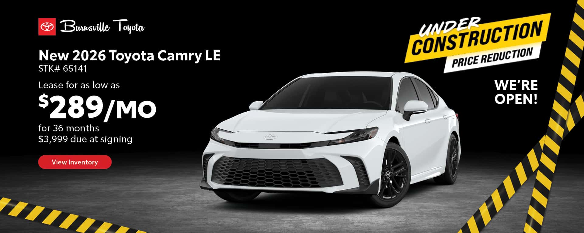 New 2026 Toyota Camry LE