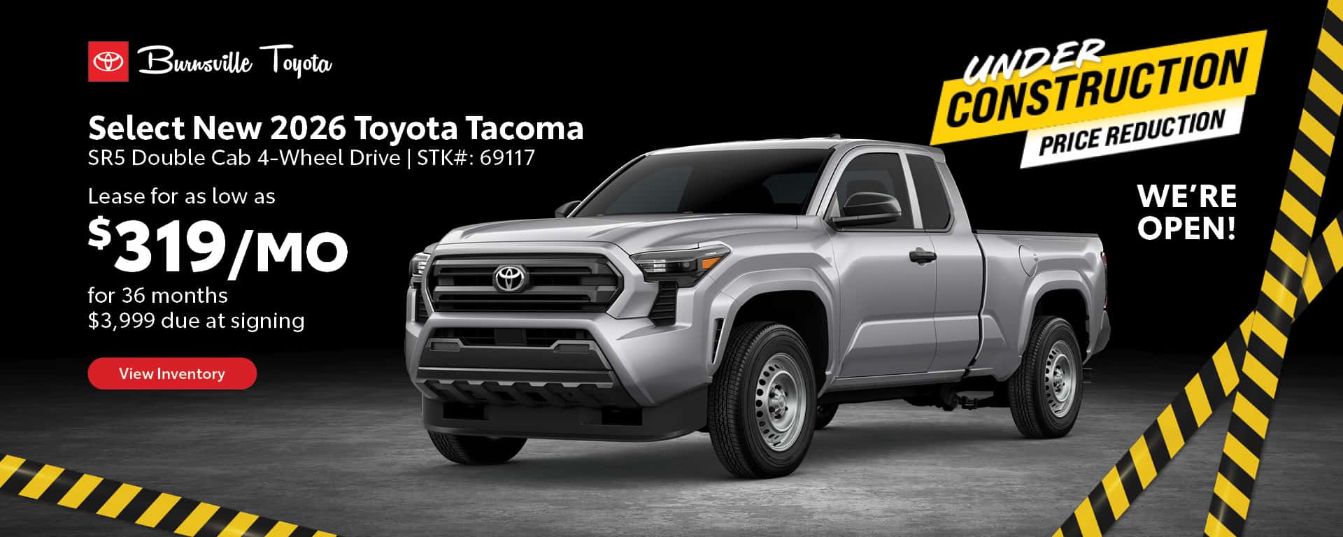 Select New 2026 Toyota Tacoma