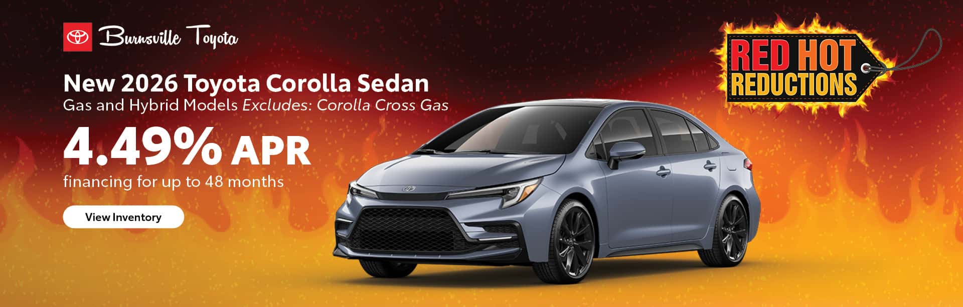 New 2026 Toyota Corolla Gas and Hybrid Models
