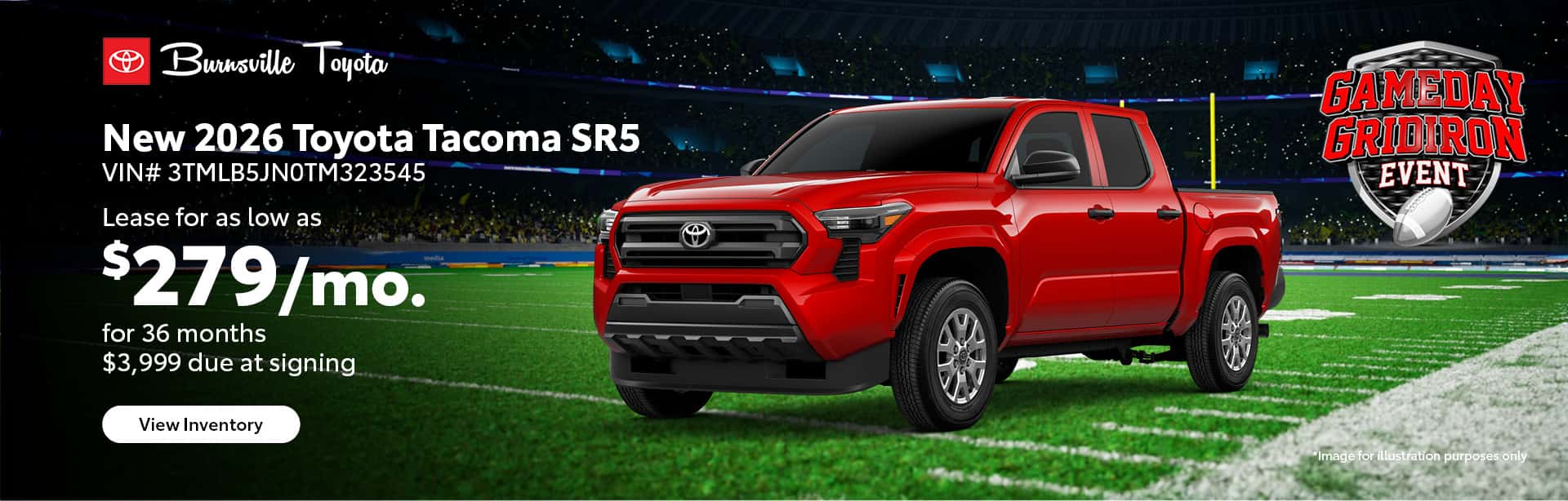 New 2026 Toyota Tacoma SR5