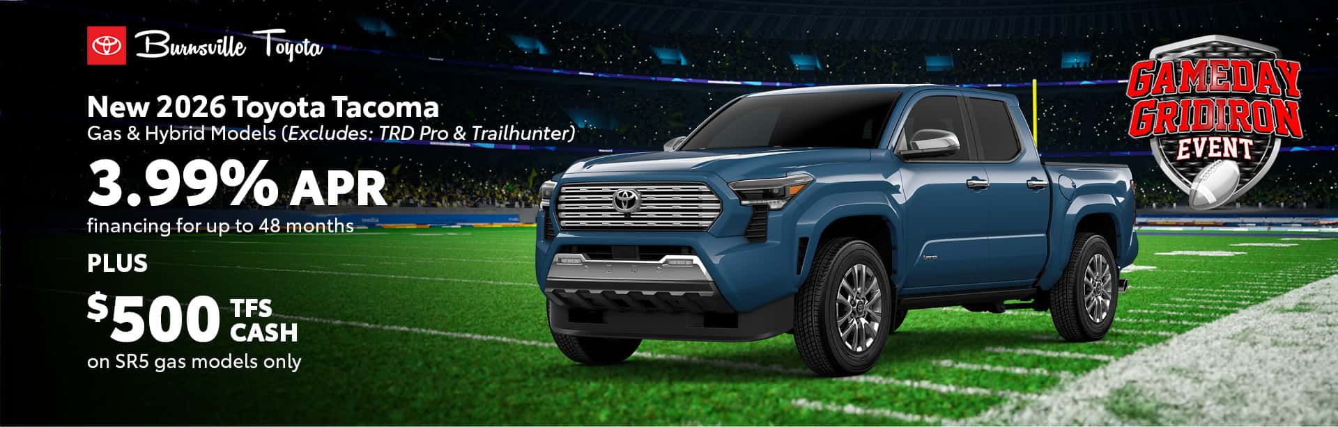 New 2026 Toyota Tacoma Gas And Hybrid Models