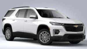 2022 Chevrolet Traverse Iridescent Pearl Tricoat exterior color