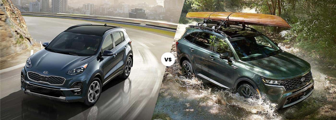 Kia Sportage vs Sorento