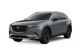 2021 Mazda CX-9 Carbon Edition in the color Polymetal Gray