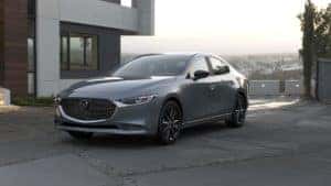 2022 Mazda 3 Sedan Polymetal Gray Metallic exterior color
