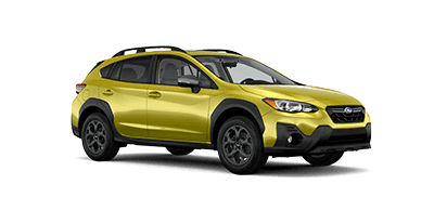 2021 Subaru Crosstrek Sport in the color Plasma Yellow Pearl