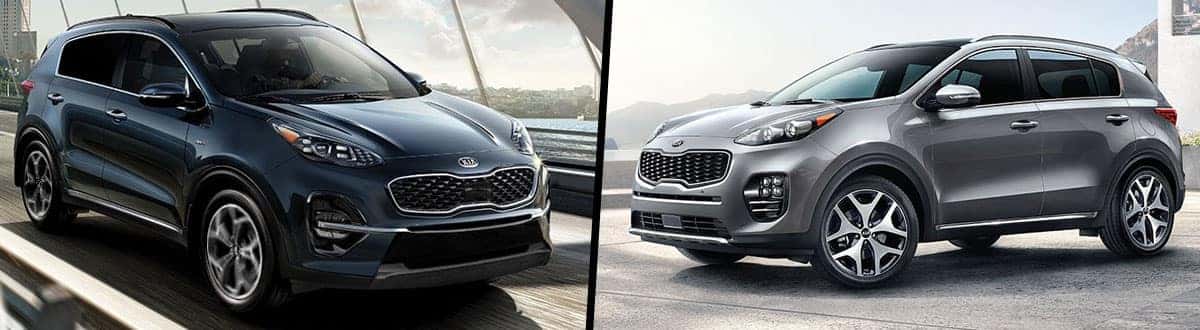 2020 Kia Sportage vs 2019 Kia Sportage