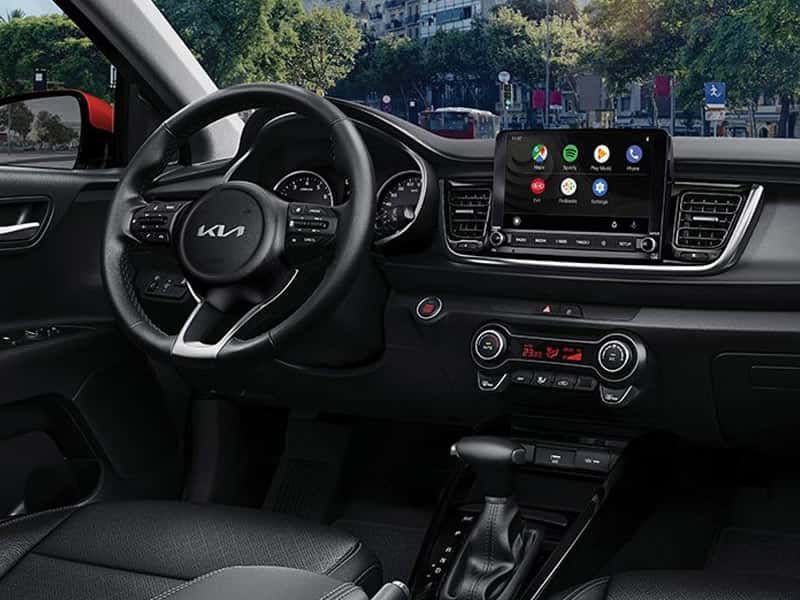 New 2023 Kia Rio interior features and technology