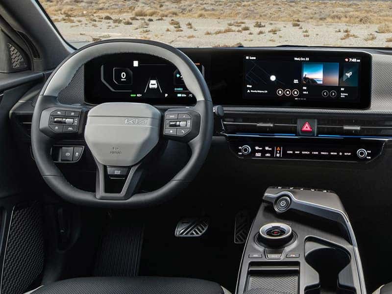2025 Kia EV6 Fully-Electric Compact Crossover Interior Comfort Features and Technology