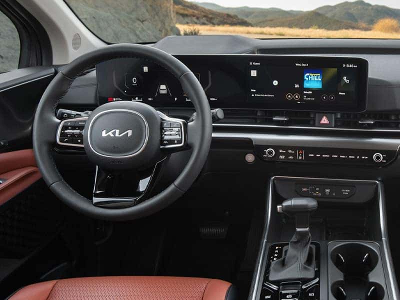 New 2026 Kia Carnival Minivan Interior Comfort Features and Technology