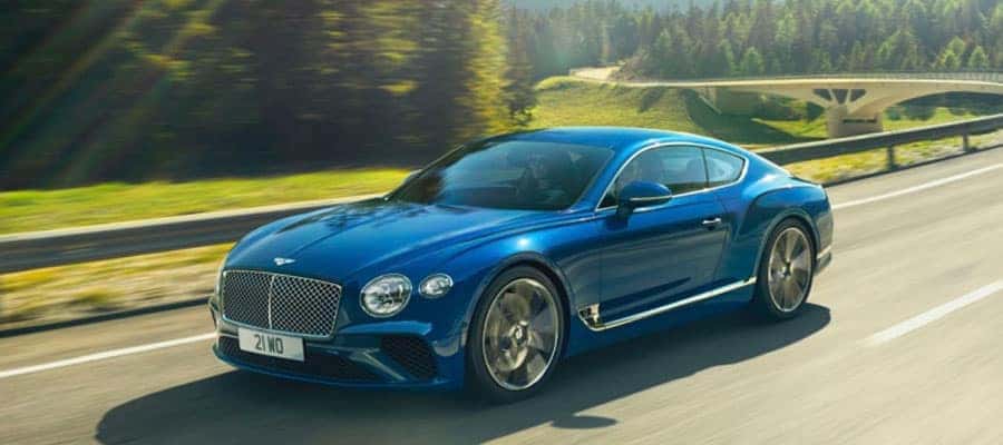 Bentley Continental бирюза