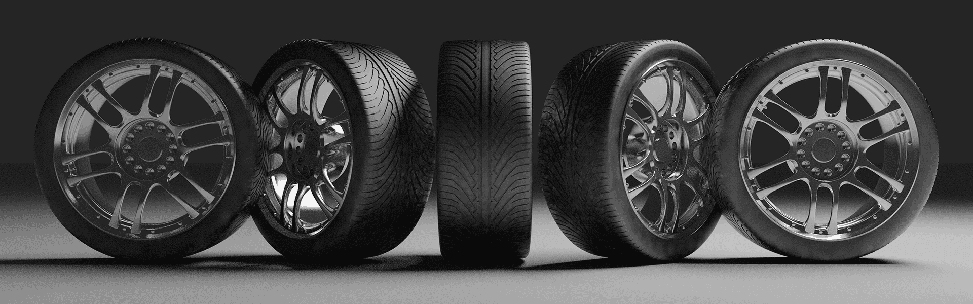 Service - Tires in a Row