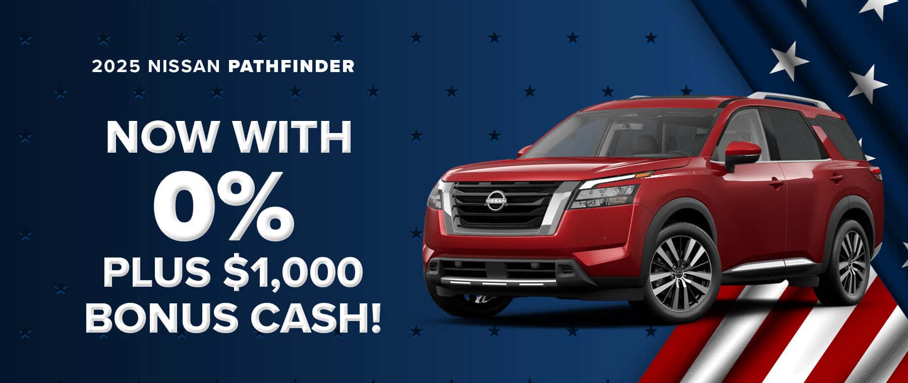 Best Finance Deal on a new Nissan Pathfinder near Lexington, Kentucky