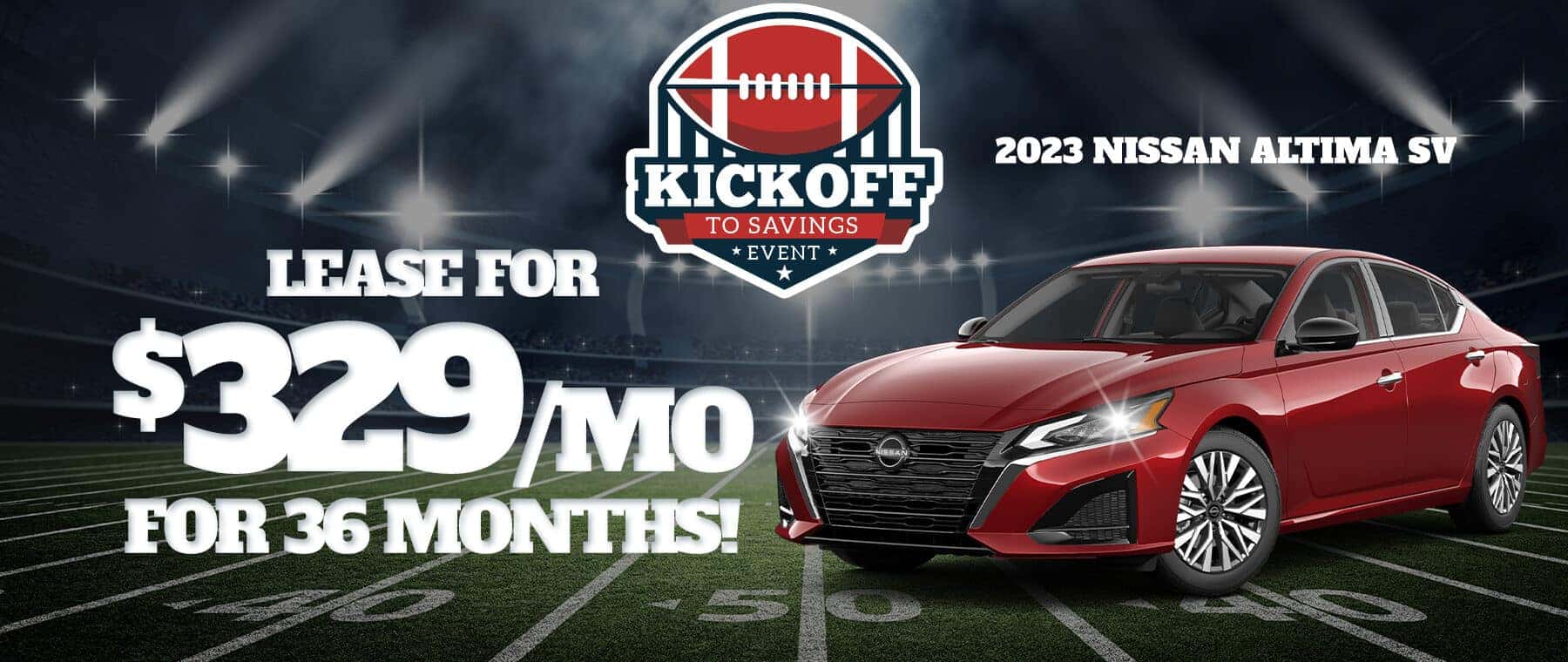 Lease a Nissan Altima for only $329 in Clarksville!