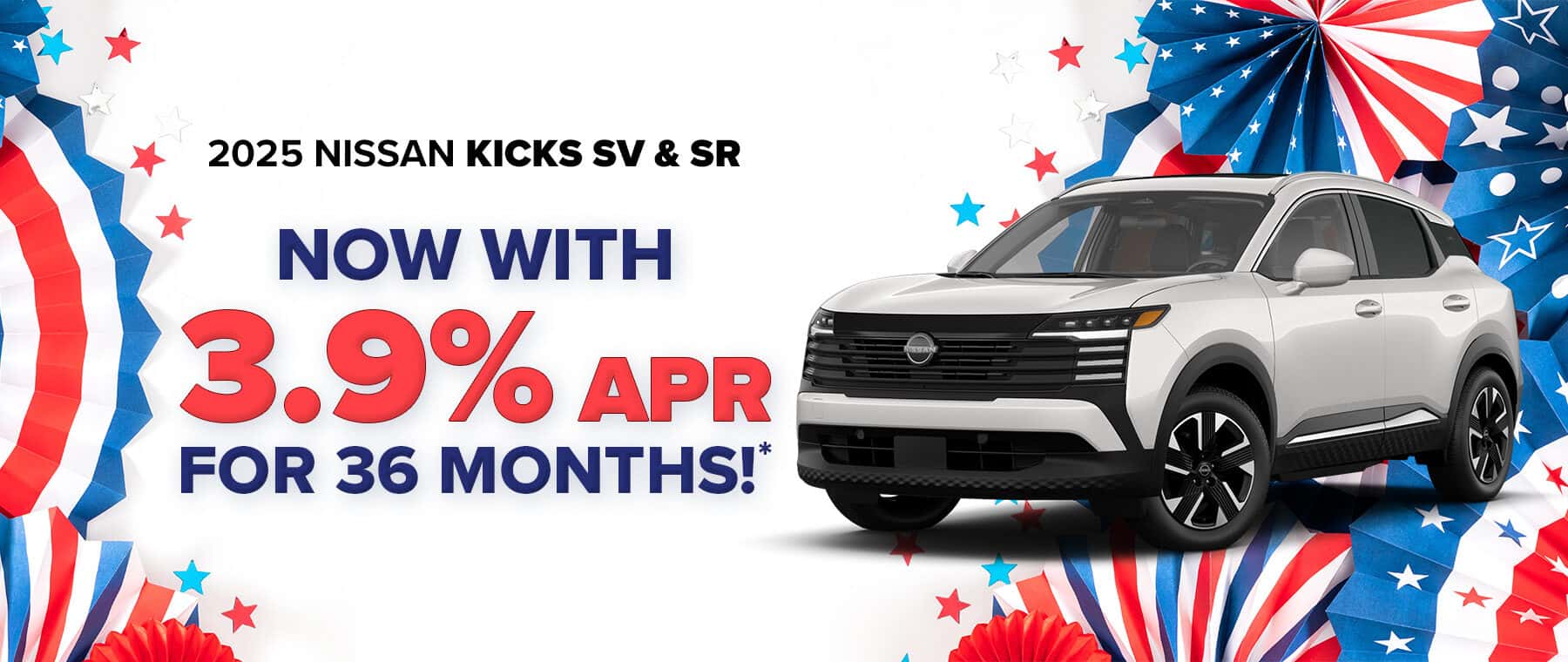 Get the new 2025 Nissan Kicks at Coyle Nissan in Clarksville, Indiana.