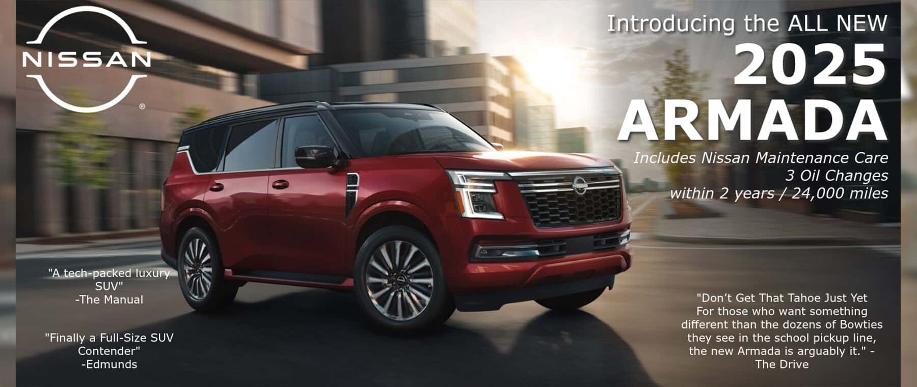 Save on a Nissan Armada in Clarksville!