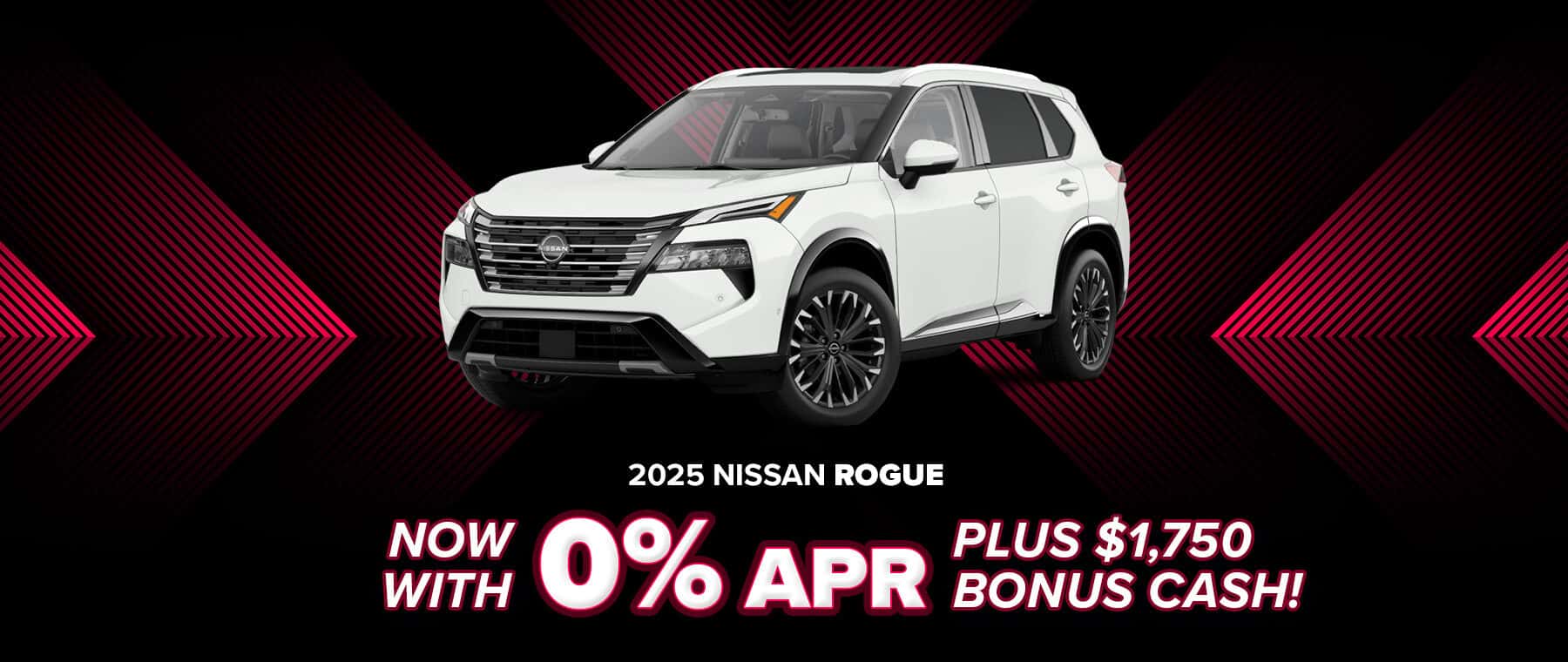 Best Finance rates on a new Nissan Rogue near Elizabethtown, Kentucky