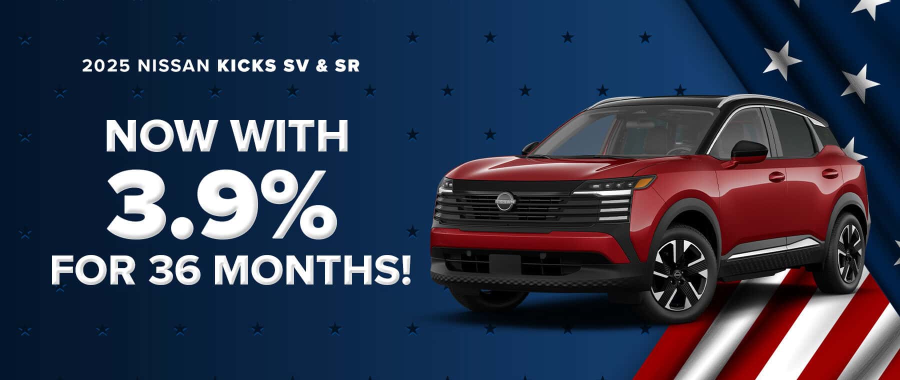 Get the new 2025 Nissan Kicks at Coyle Nissan in Clarksville, Indiana.