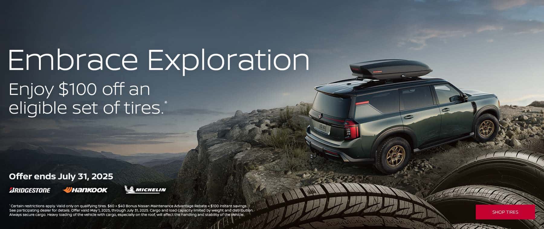 Tire Promotion Offer for May-June-July