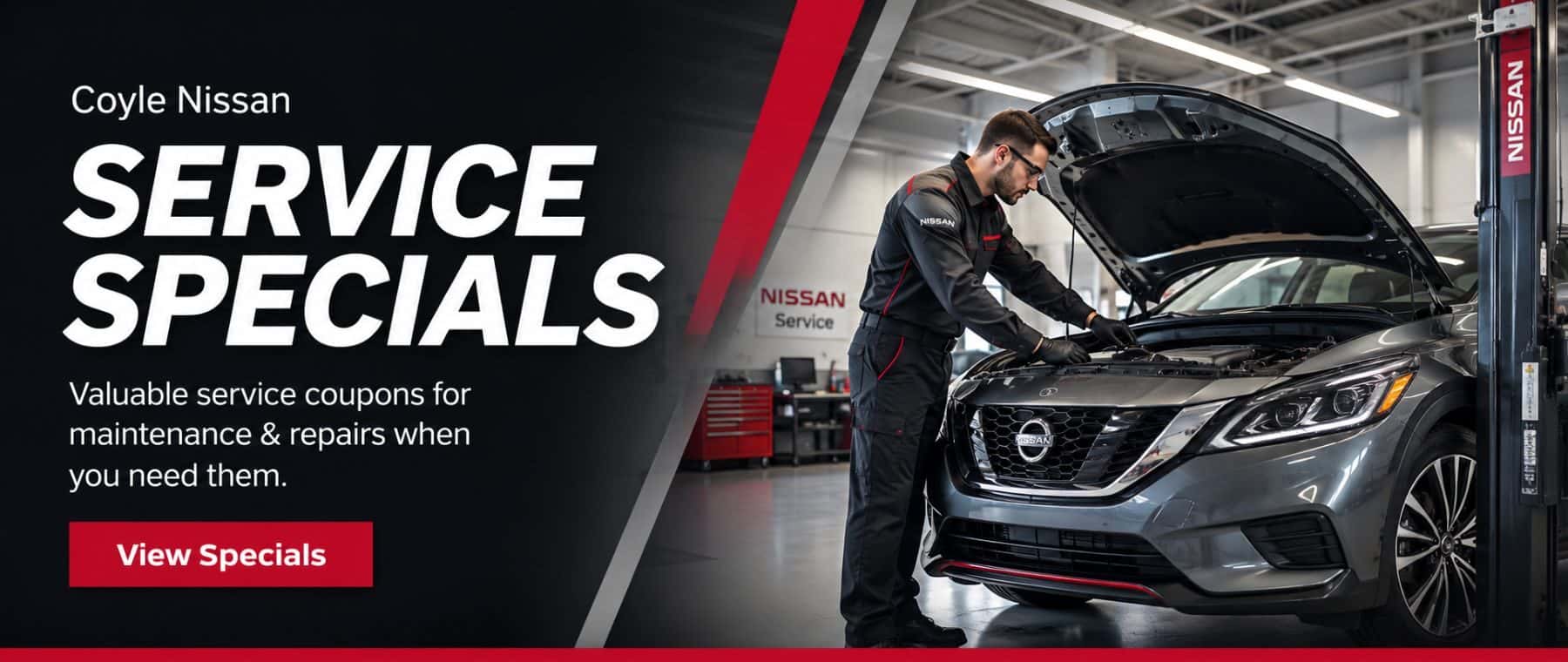 Service Specials at Coyle Nissan in Clarksville