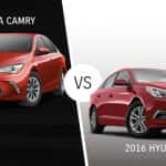 Camry Vs. Hyundai Sonata