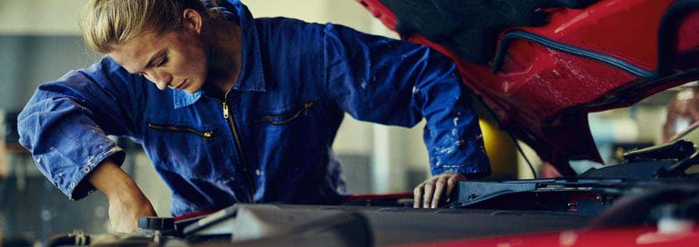 Auto Repair near Me - Mechanic Working On Car 3 Banner