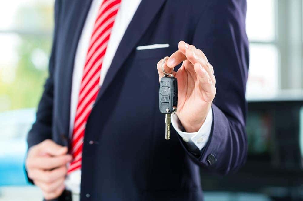 Leasing at Car Dealership