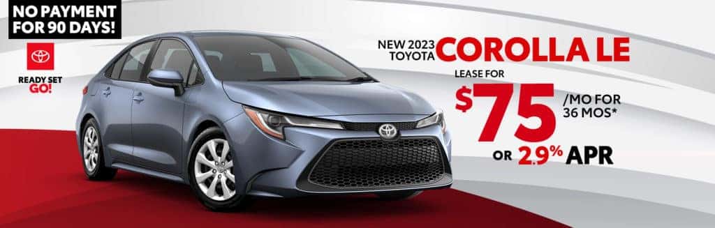 <center><strong>New 2023 Toyota Corolla LE</strong></center>