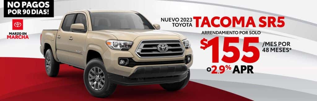 <center><strong>Nuevo 2023 Toyota Tacoma SR5</strong></center>
