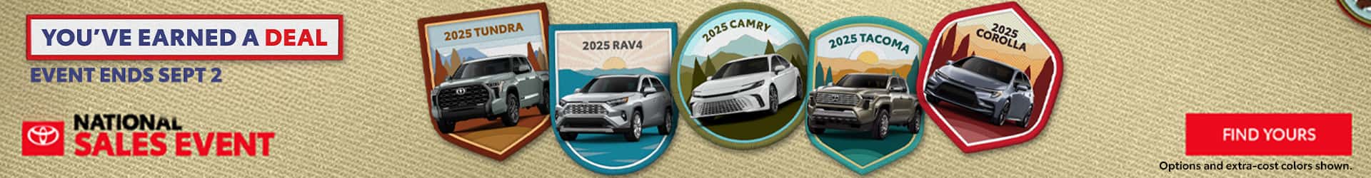 Toyota Big One Sales Event