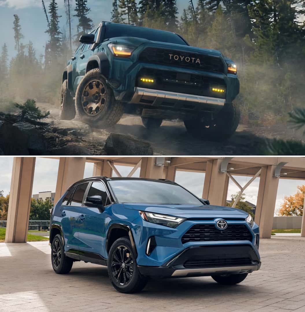 Pound the Pavement in a New Toyota Sedan, Truck, or SUV