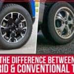 Learn more about conventional vs hybrid tires
