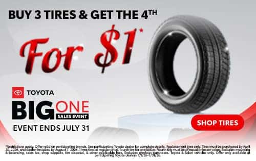Toyota Big One Tire Event